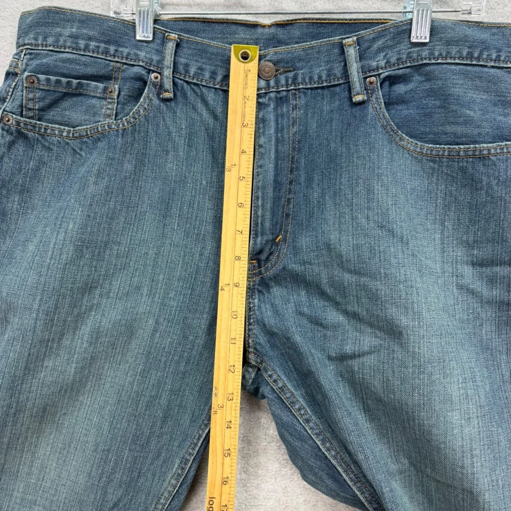 Levis 559 Relaxed Straight Jeans Mens 38x32 Blue Medium Wash‎ Baggy Denim Pants